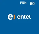 Entel Peru 50 PEN Mobile Top-up thumb 2