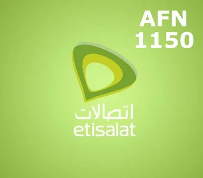 Etisalat Afghanistan 1150 AFN Mobile Top-up gallery image 2