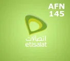 Etisalat Afghanistan 145 AFN Mobile Top-up thumb 2