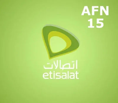 Etisalat Afghanistan 15 AFN Mobile Top-up gallery image 2