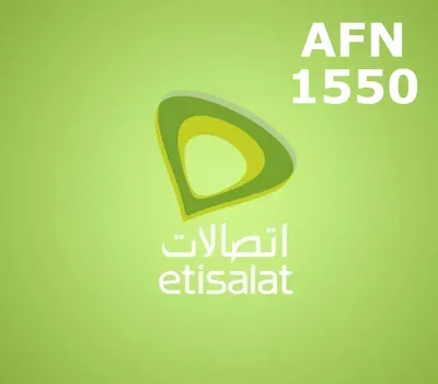 Etisalat Afghanistan 1550 AFN Mobile Top-up gallery image 2