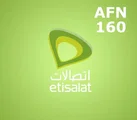 Etisalat Afghanistan 160 AFN Mobile Top-up thumb 2
