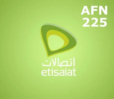 Etisalat Afghanistan 225 AFN Mobile Top-up gallery image 2