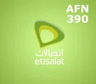 Etisalat Afghanistan 390 AFN Mobile Top-up thumb 2