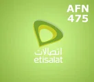 Etisalat Afghanistan 475 AFN Mobile Top-up thumb 2