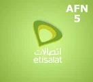 Etisalat Afghanistan 5 AFN Mobile Top-up thumb 2