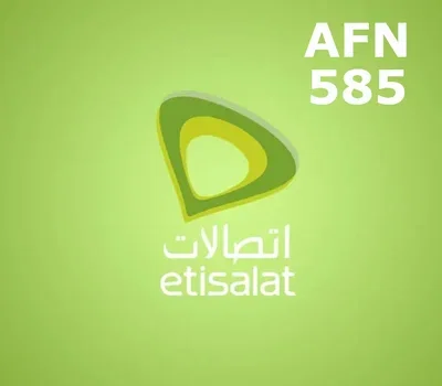Etisalat Afghanistan 585 AFN Mobile Top-up gallery image 2