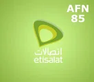 Etisalat Afghanistan 85 AFN Mobile Top-up thumb 2