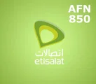 Etisalat Afghanistan 850 AFN Mobile Top-up thumb 2