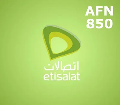 Etisalat Afghanistan 850 AFN Mobile Top-up gallery image 2
