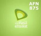 Etisalat Afghanistan 875 AFN Mobile Top-up thumb 2