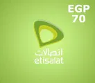 Etisalat Egypt 70 EGP Mobile Top-up thumb 2
