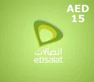 Etisalat United Arab Emirates 15 AED Mobile Top-up thumb 2
