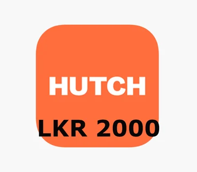 Hutchison Sri Lanka 2000 LKR Mobile Top-up gallery image 2