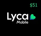 Lyca Mobile United States 51 USD Mobile Top-up thumb 2