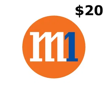 M1 Singapore 20 USD Mobile Top-up
