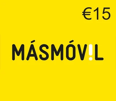 Masmovil Spain 15 EUR Mobile Top-up gallery image 2