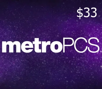 MetroPCS United States 33 USD Mobile Top-up