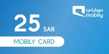 Mobily Saudi Arabia 25 SAR Mobile Top-up