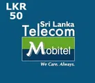 Mobitel Sri Lanka 50 LKR Mobile Top-up thumb 2