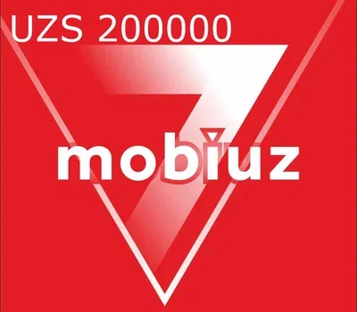 Mobiuz Uzbekistan 200000 UZS Mobile Top-up gallery image 2