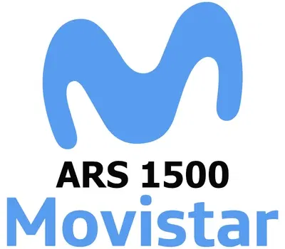 Movistar Argentina 1500 ARS Mobile Top-up gallery image 2