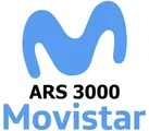 Movistar Argentina 3000 ARS Mobile Top-up thumb 2