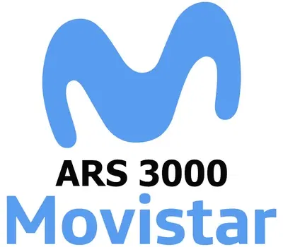 Movistar Argentina 3000 ARS Mobile Top-up gallery image 2