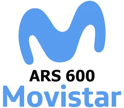 Movistar Argentina 600 ARS Mobile Top-up gallery image 2