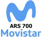 Movistar Argentina 700 ARS Mobile Top-up thumb 2