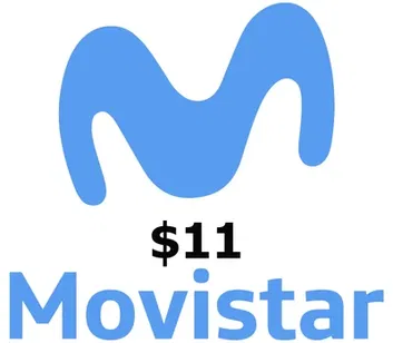 Movistar Ecuador 11 USD Mobile Top-up
