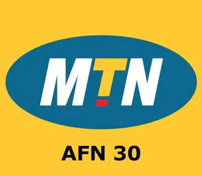 MTN Afghanistan 30 AFN Mobile Top-up gallery image 1