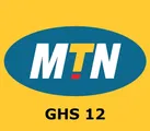 MTN Ghana 12 GHS Mobile Top-up thumb 1