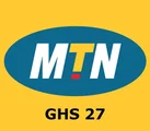 MTN Ghana 27 GHS Mobile Top-up thumb 2