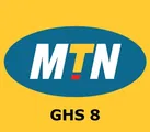 MTN Ghana 8 GHS Mobile Top-up thumb 1