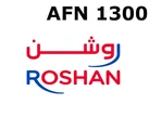 Roshan Afghanistan 1300 AFN Mobile Top-up thumb 2