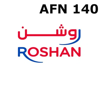 Roshan Afghanistan 140 AFN Mobile Top-up gallery image 2
