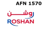 Roshan Afghanistan 1570 AFN Mobile Top-up thumb 2