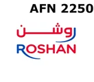 Roshan Afghanistan 2250 AFN Mobile Top-up thumb 2