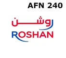 Roshan Afghanistan 240 AFN Mobile Top-up thumb 2