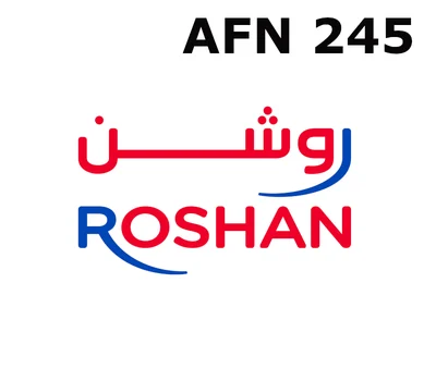 Roshan Afghanistan 245 AFN Mobile Top-up gallery image 2
