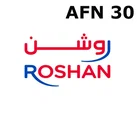 Roshan Afghanistan 30 AFN Mobile Top-up thumb 2