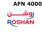 Roshan Afghanistan 4000 AFN Mobile Top-up thumb 2