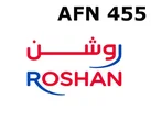 Roshan Afghanistan 455 AFN Mobile Top-up thumb 2