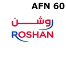 Roshan Afghanistan 60 AFN Mobile Top-up thumb 2