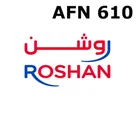Roshan Afghanistan 610 AFN Mobile Top-up thumb 2