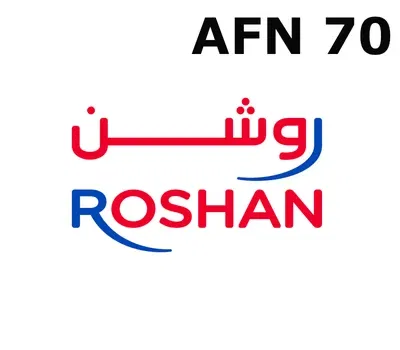 Roshan Afghanistan 70 AFN Mobile Top-up gallery image 2