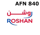 Roshan Afghanistan 840 AFN Mobile Top-up thumb 2