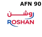 Roshan Afghanistan 90 AFN Mobile Top-up thumb 2