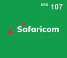 Safaricom Kenya 107 KES Mobile Top-up thumb 2